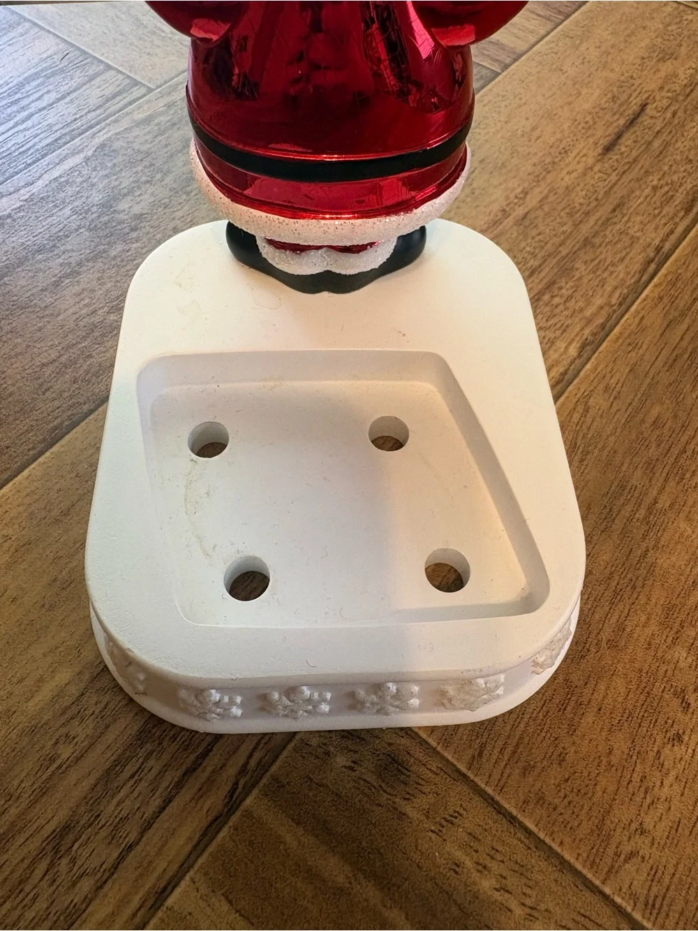 Bath and Body Works 2022 Christmas Santa Soap Holder